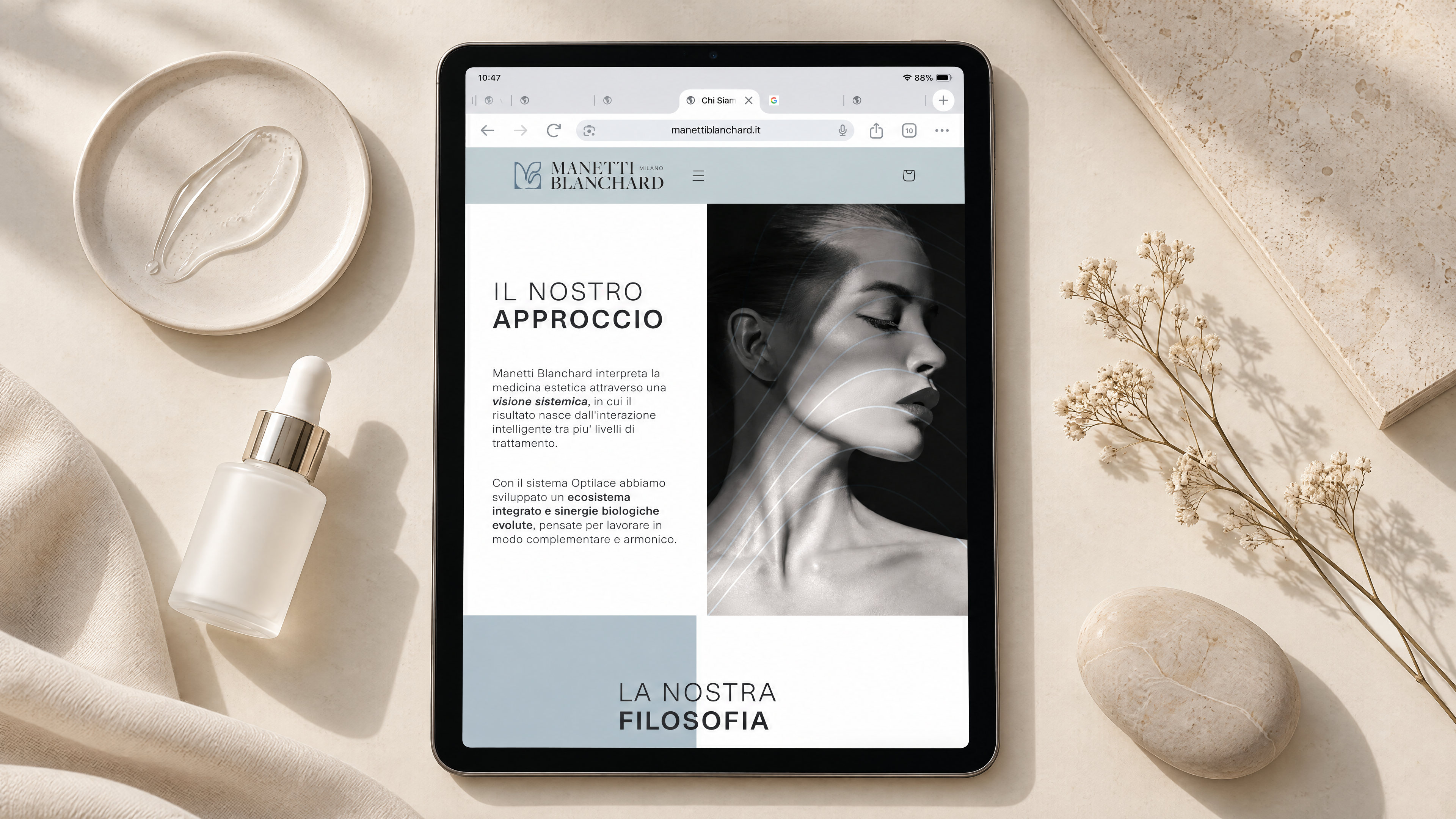 La filosofia del brand Manetti Blanchard